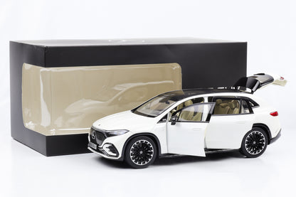 1:18 Mercedes-Benz EQ EQS SUV diamantweiß bright NZG Dealer