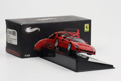 1:43 Hot Wheels Elite Ferrari F40 Competizione rot X5507