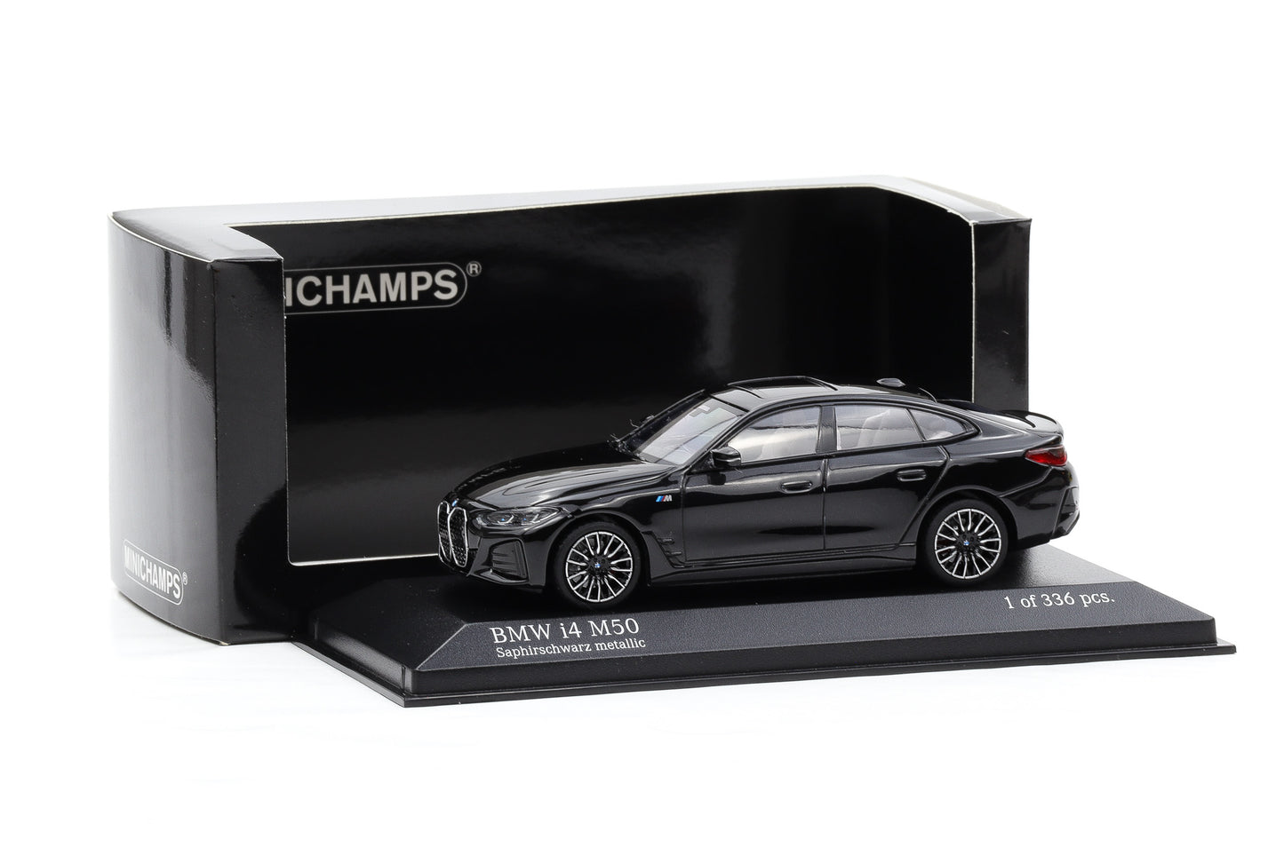 1:43 Minichamps BMW i4 M50 Saphierschwarz metallic 2022