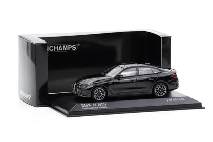 1:43 Minichamps BMW i4 M50 Saphierschwarz metallic 2022