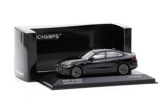 1:43 Minichamps BMW i4 M50 Saphierschwarz metallic 2022