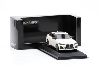 1:43 Minichamps BMW i4 M50 Mineralweiß metallic 2022