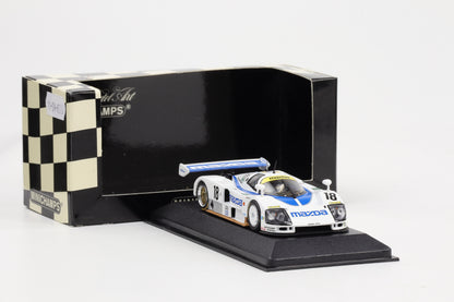1:43 Minichamps Mazda 787B 24h Le Mans 1991 #18 Johansson Kennedy Sala