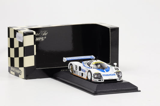 1:43 Minichamps Mazda 787B 24h Le Mans 1991 #18 Johansson Kennedy Sala