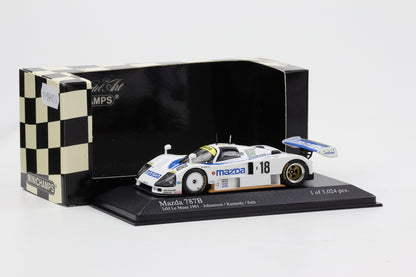 1:43 Minichamps Mazda 787B 24h Le Mans 1991 #18 Johansson Kennedy Sala