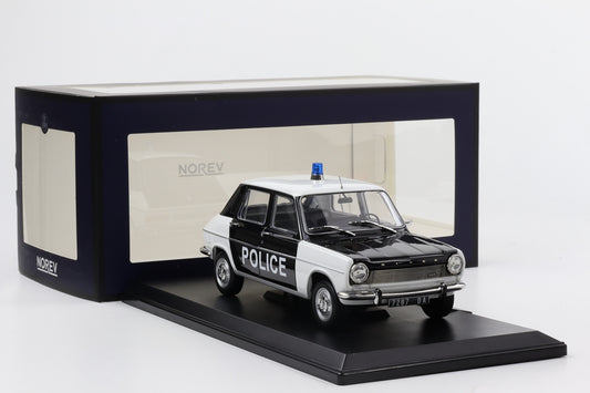 1:18 Citroen DS 21 Le Léman 1968 azul claro y oscuro Norev