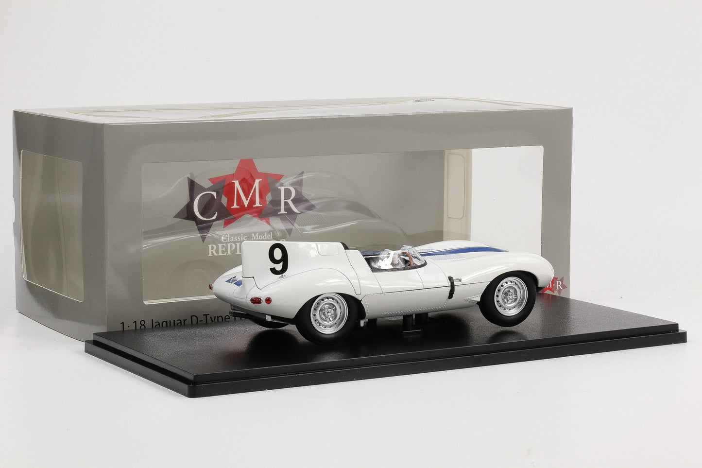 1:18 Jaguar D-Type #9 24h Le Mans 1955 Spear Walters 1:18 CMR diecast