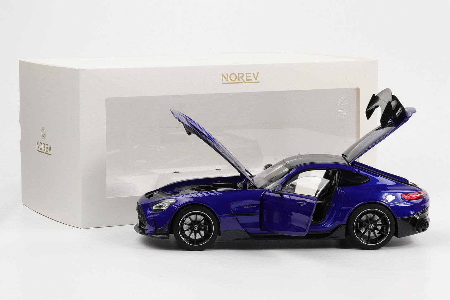 1:18 Norev Mercedes-Benz AMG GT Black Series blau metallic 2021 183908