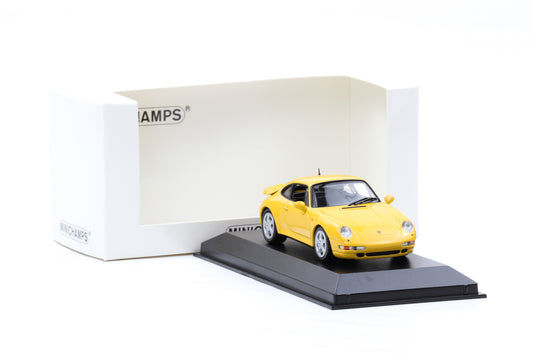1:43 Porsche 911 993 Turbo 1995 gelb Minichamps limited