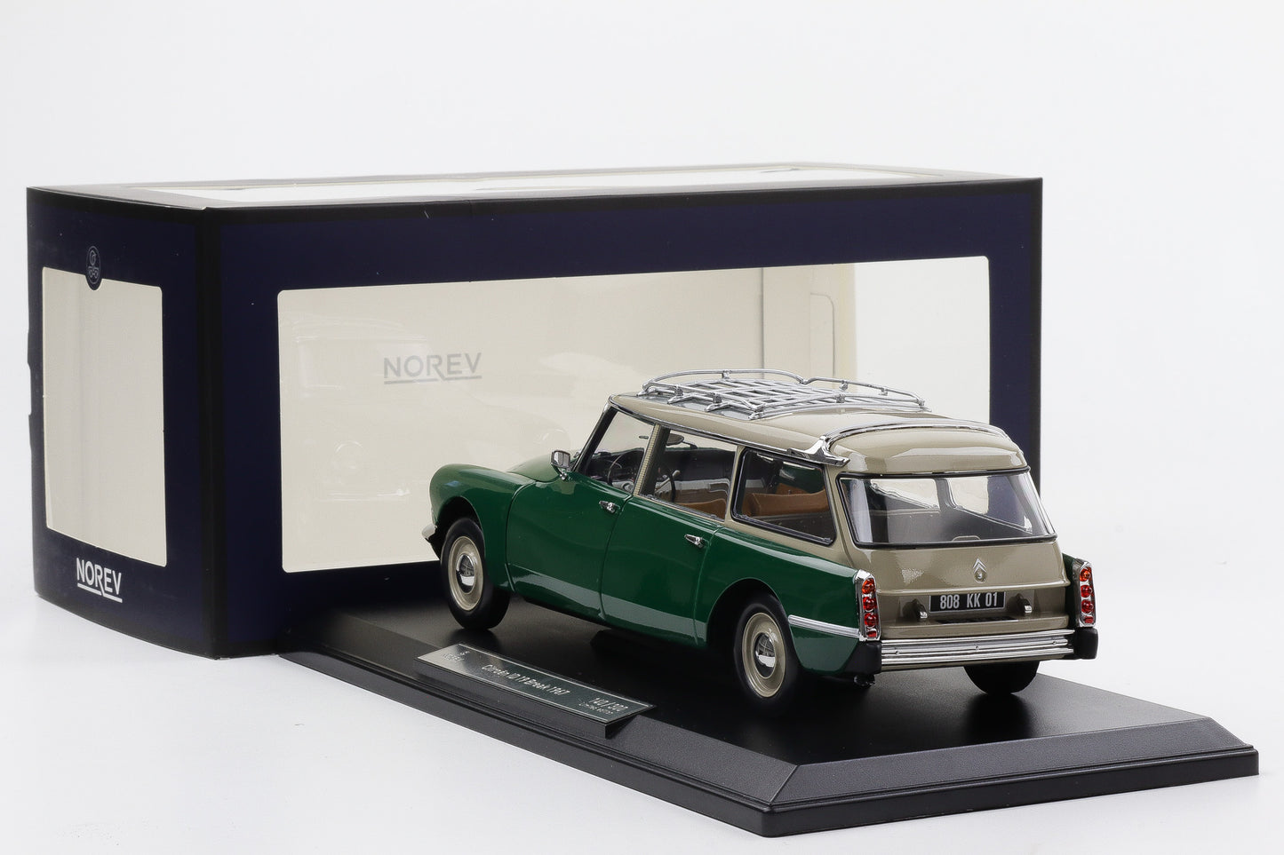 1:18 Norev Citroen ID 19 Break 1967 Juragrün Limited 300 pcs 181771