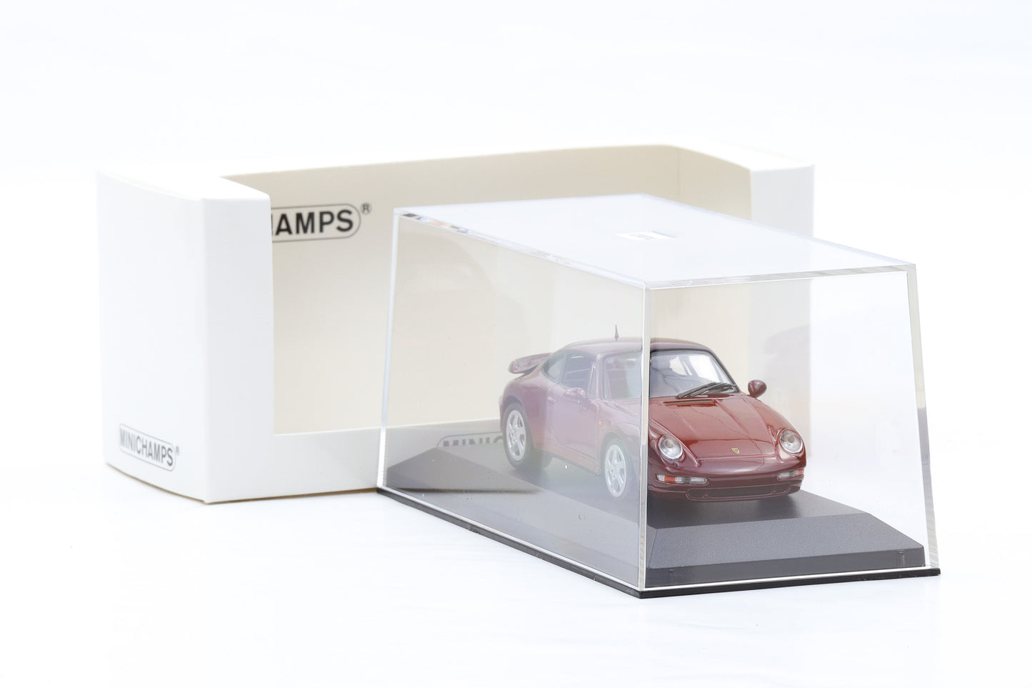 1:43 Porsche 911 993 1995 Turbo Arena rot metallic Minichamps limited