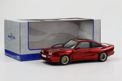 1:18 Opel Manta B Mattig rot metallic Manta 1991 MCG diecast