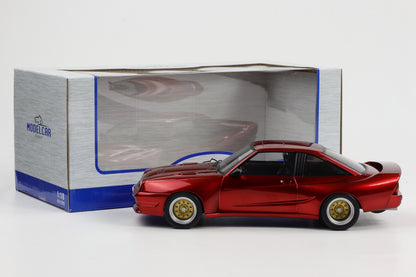 1:18 Opel Manta B Mattig rot metallic Manta 1991 MCG diecast