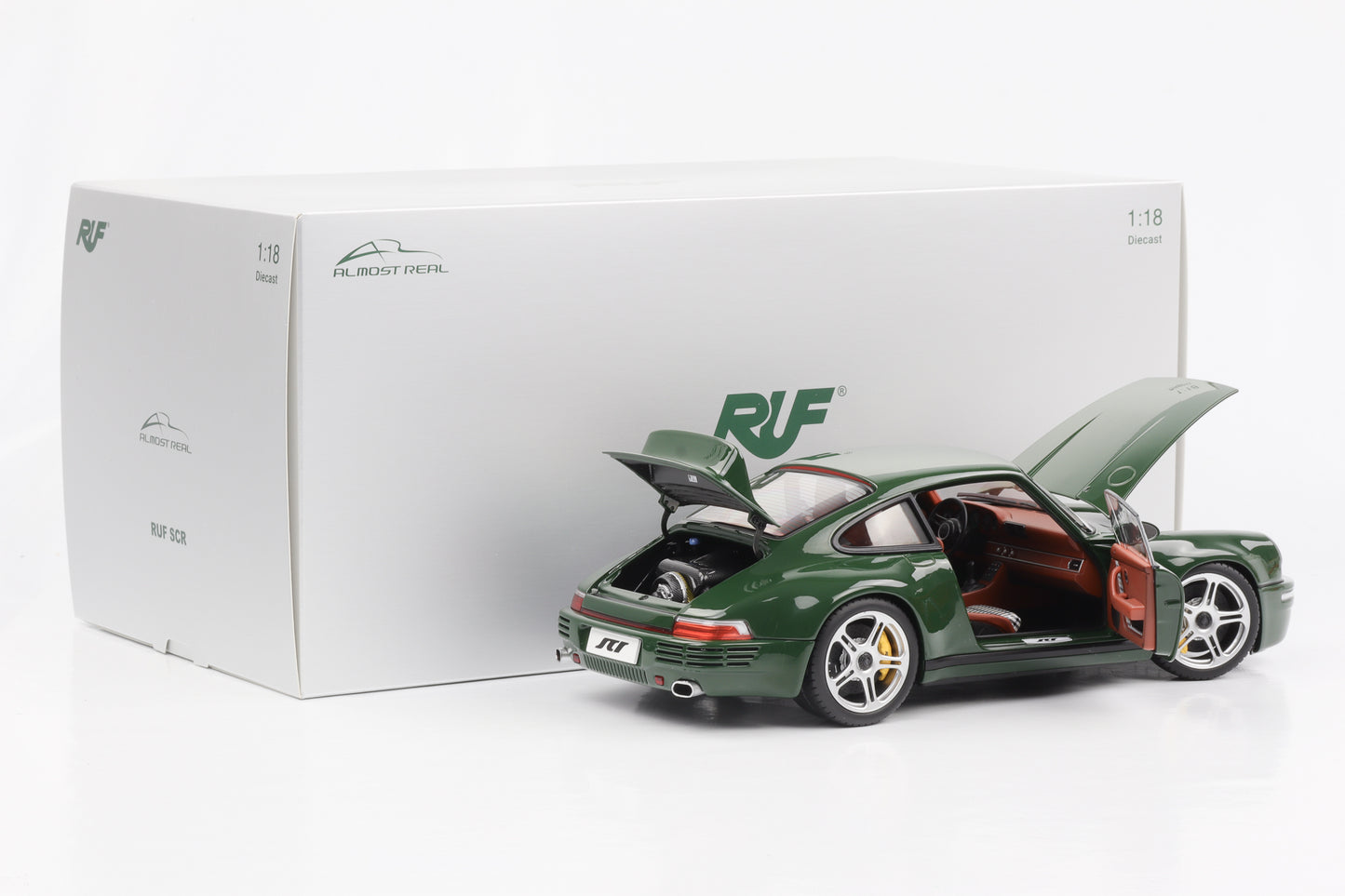 1:18 Porsche 911 RUF SCR 2018 irisch grün Almost Real
