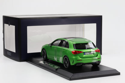1:18 Mercedes-Benz W177 A-Class 2018 green metallic full opening limited 200 pcs