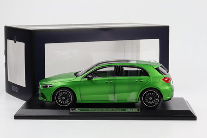 1:18 Mercedes-Benz W177 A-Class 2018 green metallic full opening limited 200 pcs