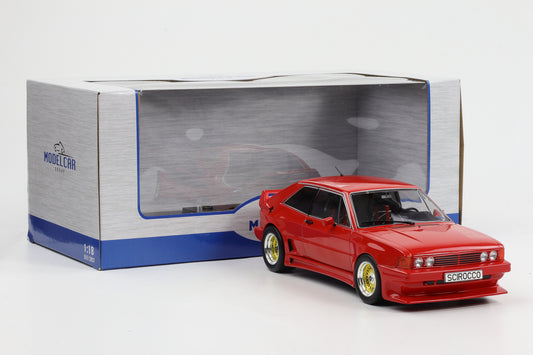 1:18 VW Volkswagen Scirocco Rieger GTO Tuning 1980 rot MCG Diecast