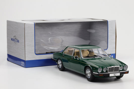 1:18 Jaguar XJ Series III 1979 dunkelgrün metallic 1:18 MCG diecast