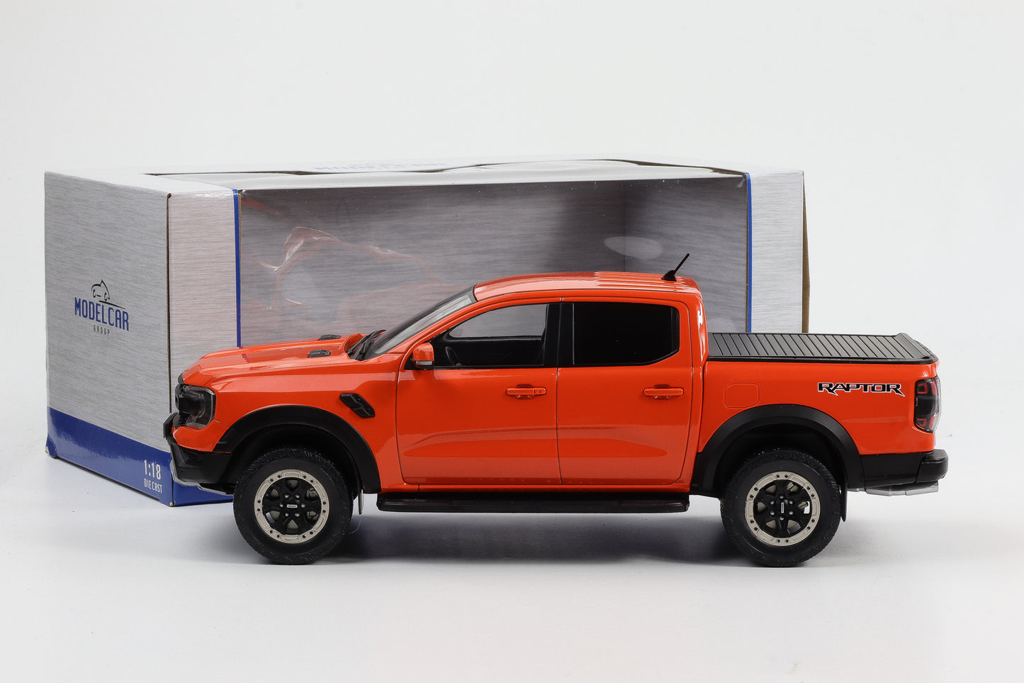 1:18 Ford Raptor Pick-Up Offroad-Pickup 2022 orange diecast MCG
