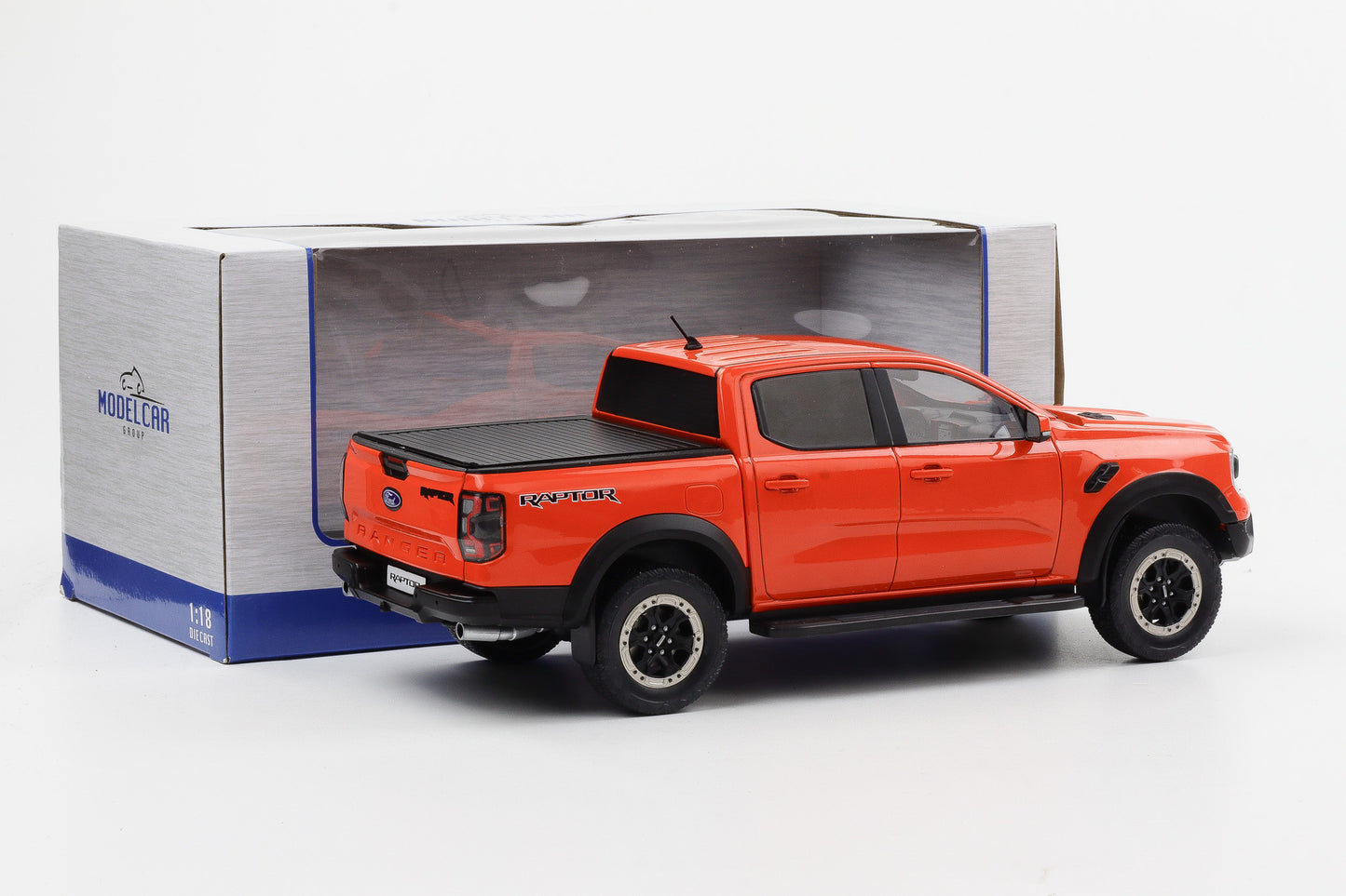 1:18 Ford Raptor Pick-Up Offroad-Pickup 2022 orange diecast MCG