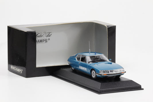 1:43 Minichamps Citroen SM 1970 Gendarmerie metallic-türkis