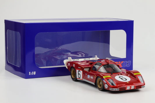 1:18 Ferrari 512S #6 Long Tail 24h LeMans 1970 Vaccarella Giunti  WERK83 resin