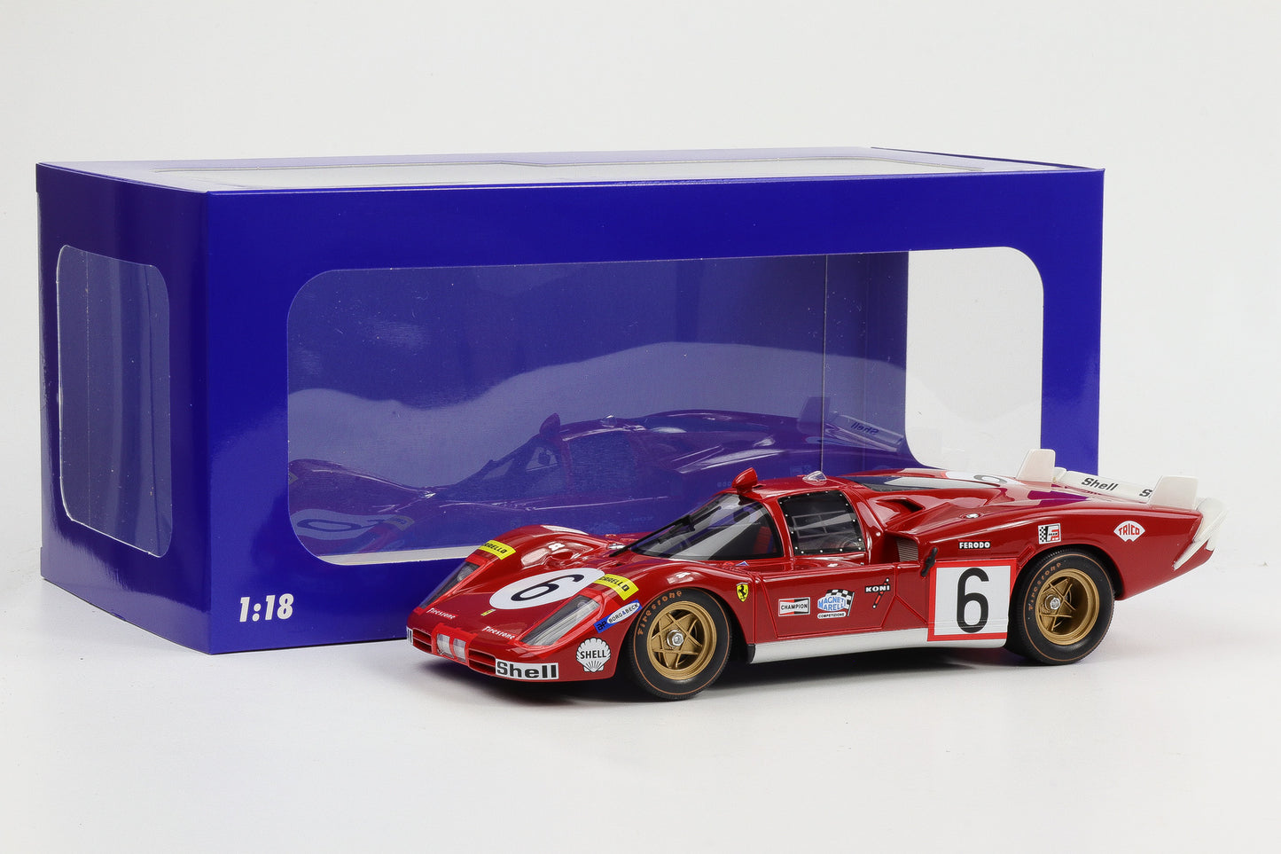 1:18 Ferrari 512S #6 Long Tail 24h LeMans 1970 Vaccarella Giunti  WERK83 resin