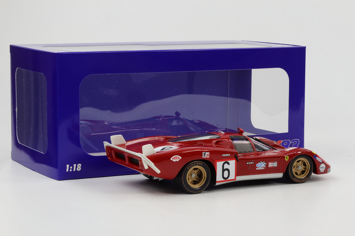 1:18 Ferrari 512S #6 Long Tail 24h LeMans 1970 Vaccarella Giunti  WERK83 resin