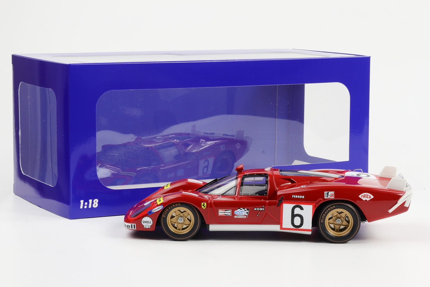 1:18 Ferrari 512S #6 Long Tail 24h LeMans 1970 Vaccarella Giunti  WERK83 resin