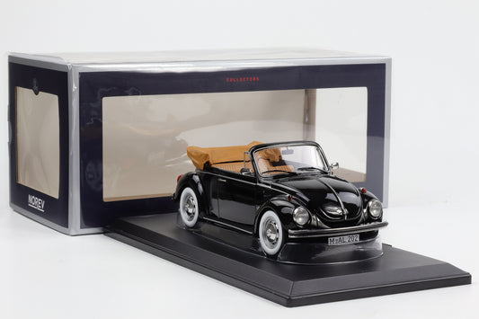 1:18 Norev VW 1303 Käfer Beetle Cabriolet 1973 schwarz 188533