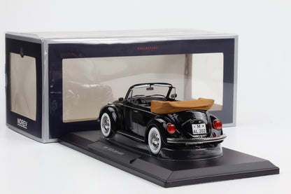 1:18 Norev VW 1303 Käfer Beetle Cabriolet 1973 schwarz 188533