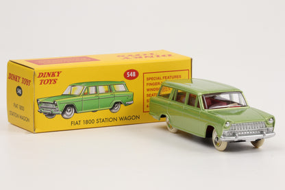 1:43 Dinky Toys Fiat 1800 Station Wagon 1962 grün metallic Norev 548