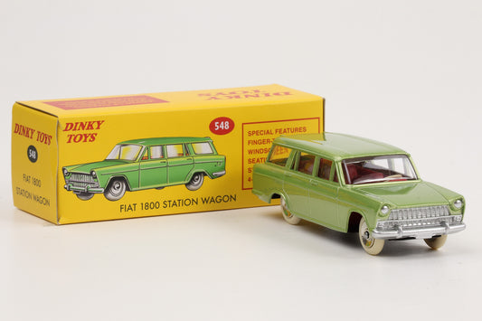 1:43 Dinky Toys Fiat 1800 Station Wagon 1962 grün metallic Norev 548