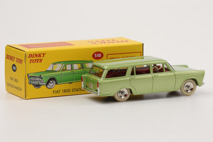 1:43 Dinky Toys Fiat 1800 Station Wagon 1962 grün metallic Norev 548