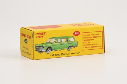 1:43 Dinky Toys Fiat 1800 Station Wagon 1962 grün metallic Norev 548