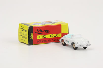 1:90 Schuco Piccolo Porsche 356 A Cabrio debitel weiß Art.Nr. 01671