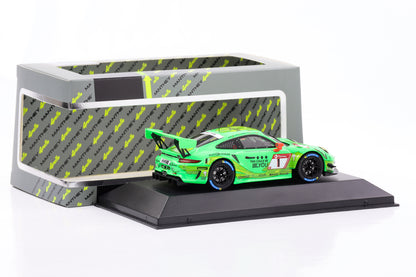 1:43 Porsche 911 991 II GT3 R nº 1 24 horas de Nürburgring 2019 Manthey Grello Racing IXO