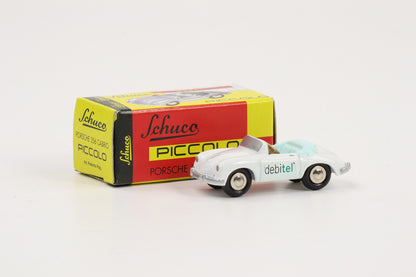 1:90 Schuco Piccolo Porsche 356 A Cabrio debitel weiß Art.Nr. 01671