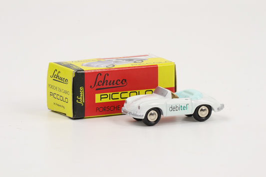 1:90 Schuco Piccolo Porsche 356 A Cabrio debitel weiß Art.Nr. 01671