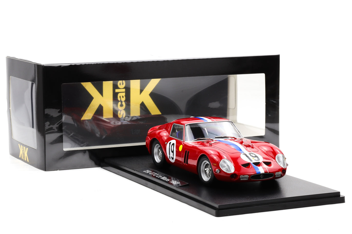 1:18 Ferrari 250 GTO #19 2nd 24h LeMans 1962 Guichet, Noblet KK Scale diecast