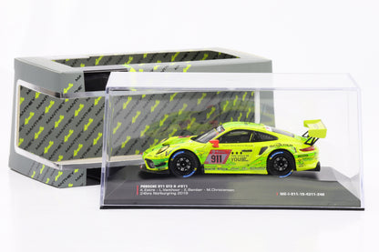 1:43 Porsche 911 991 II GT3 R #911 24h Nürburgring 2019 Manthey Grello Racing IXO