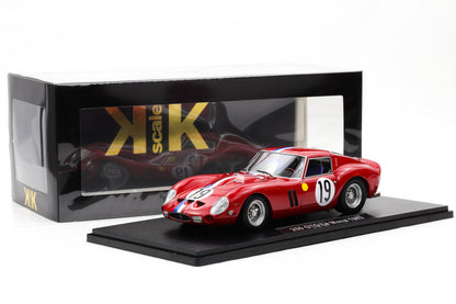 1:18 Ferrari 250 GTO #19 2nd 24h LeMans 1962 Guichet, Noblet KK Scale diecast