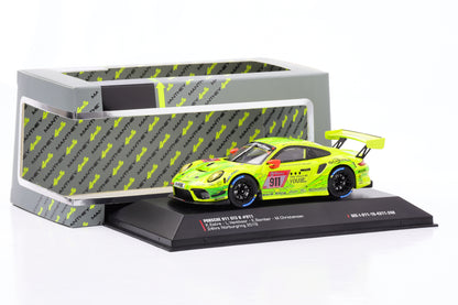 1:43 Porsche 911 991 II GT3 R #911 24h Nürburgring 2019 Manthey Grello Racing IXO