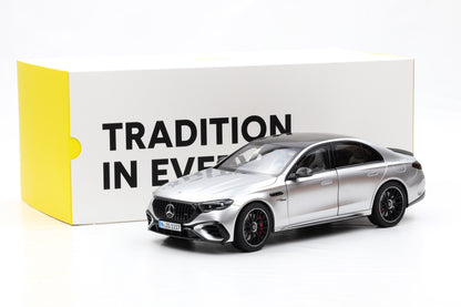 1:18 NZG Mercedes-Benz AMG E 53 Hybrid 4Matic+ (W214) 2024 hightechsilber