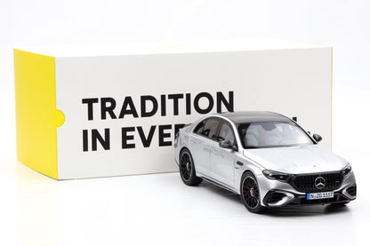 1:18 NZG Mercedes-Benz AMG E 53 Hybrid 4Matic+ (W214) 2024 hightechsilber
