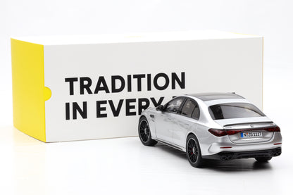 1:18 NZG Mercedes-Benz AMG E 53 Hybrid 4Matic+ (W214) 2024 hightechsilber