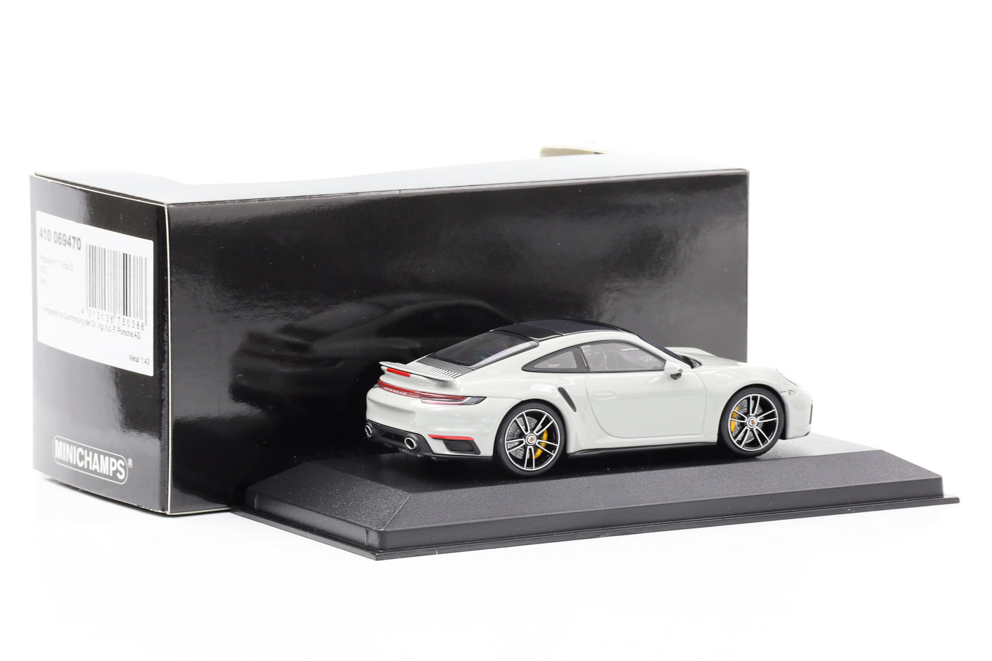 1:43 Porsche 911 992 Turbo S 2020 chalk gray Minichamps