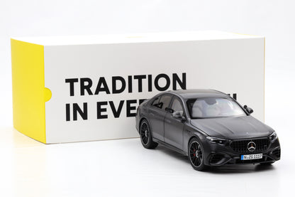 1:18 NZG Mercedes-Benz AMG E 53 Hybrid 4Matic+ (W214) 2024 graphitgrau magno