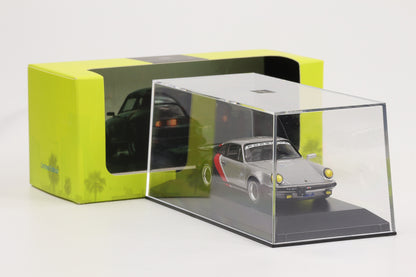 1:43 Minichamps Porsche 930 Turbo 3.0 Cyberpunk 2077 silber-rot-grün Limited Edition