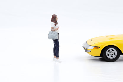 1:18 American Diorama Car Ladies Night Elle Figuren AD-38193